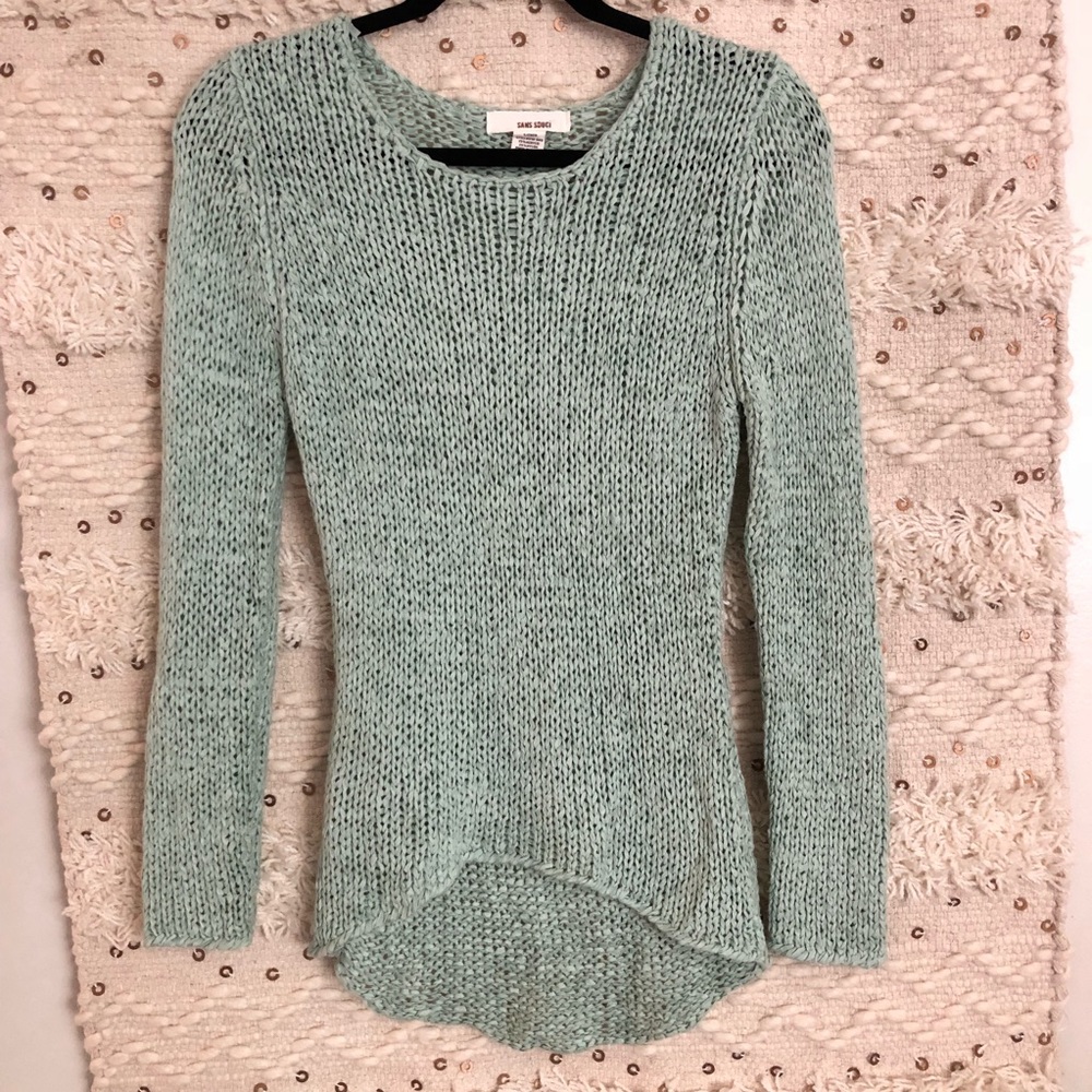 Light blue sweater
